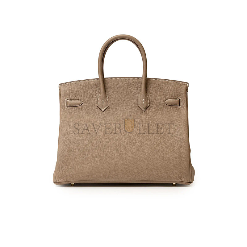 H**mes MASTER BIRKIN 35 ETOUPE TOGO GOLD HARDWARE (35*28*18cm)
